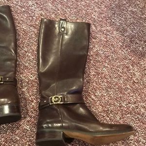 Michael Kors Riding Boots Brown